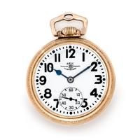 Ball Watch Co., G.F. Open Face Pocket Watch, Circa 1939