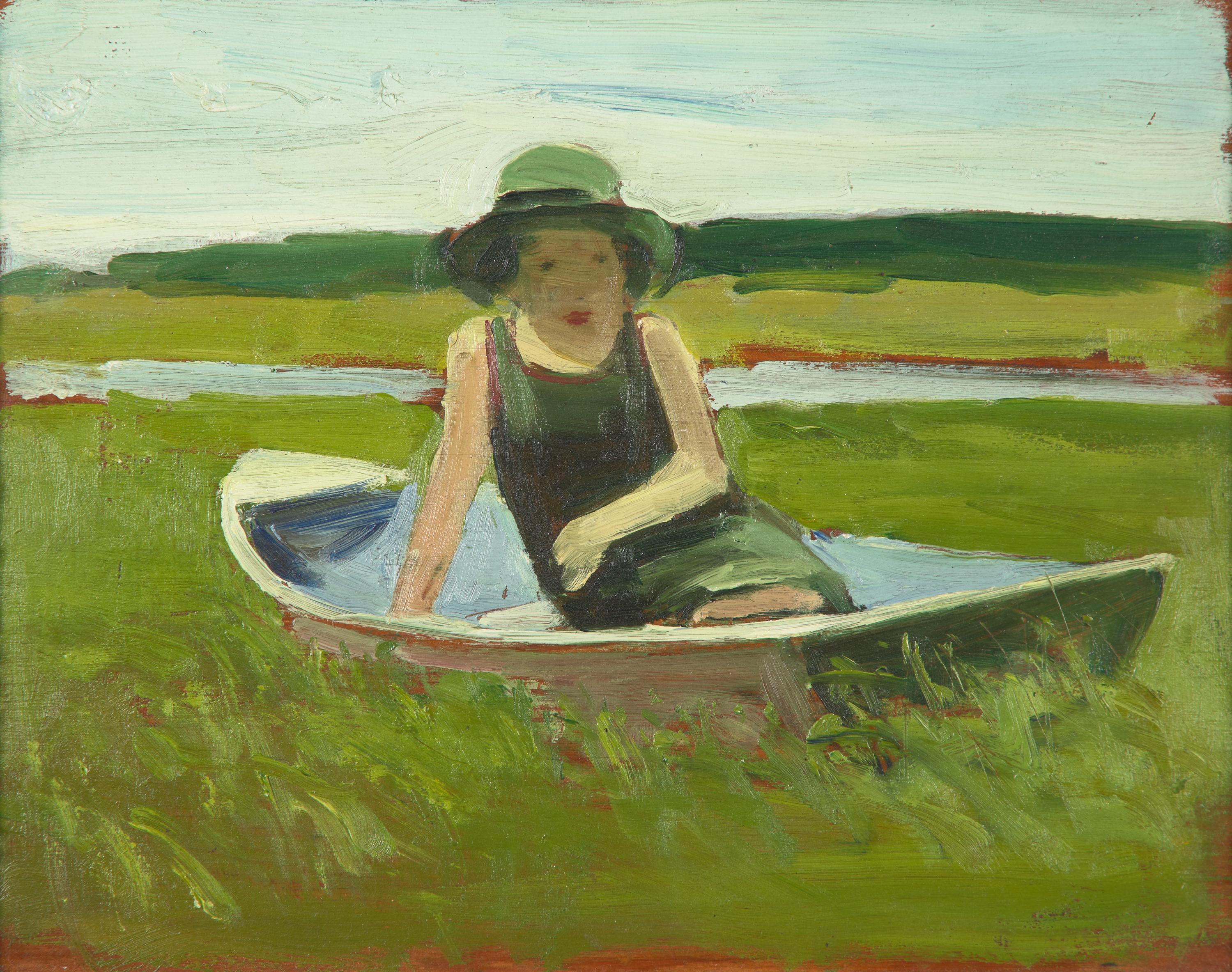 Girl in Rowboat