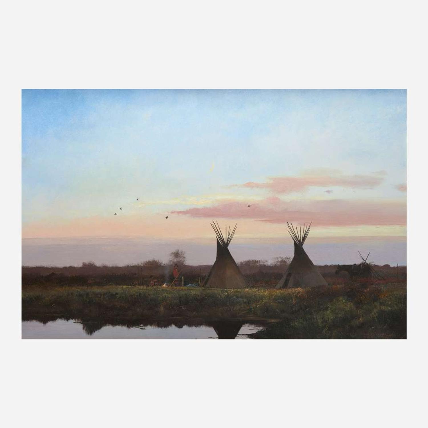 Nicholas Coleman (American, B. 1978) Evening Peace