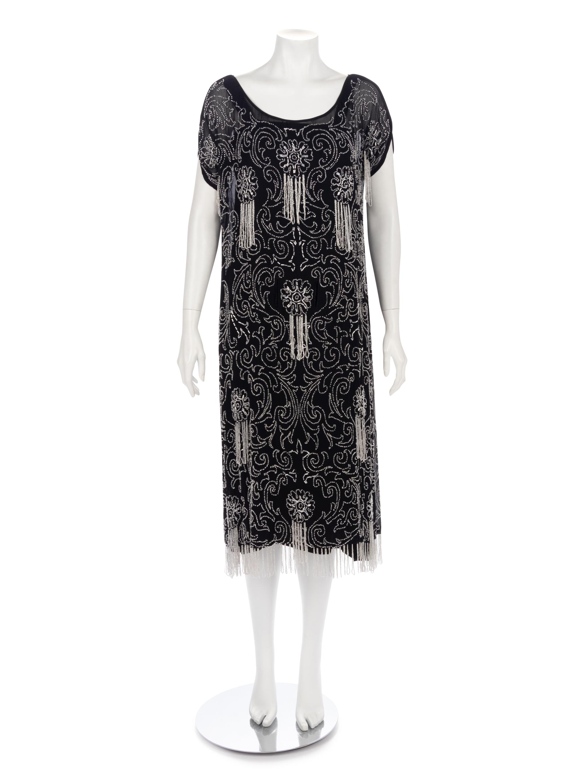 Embroidered Flapper Dress, 1920s