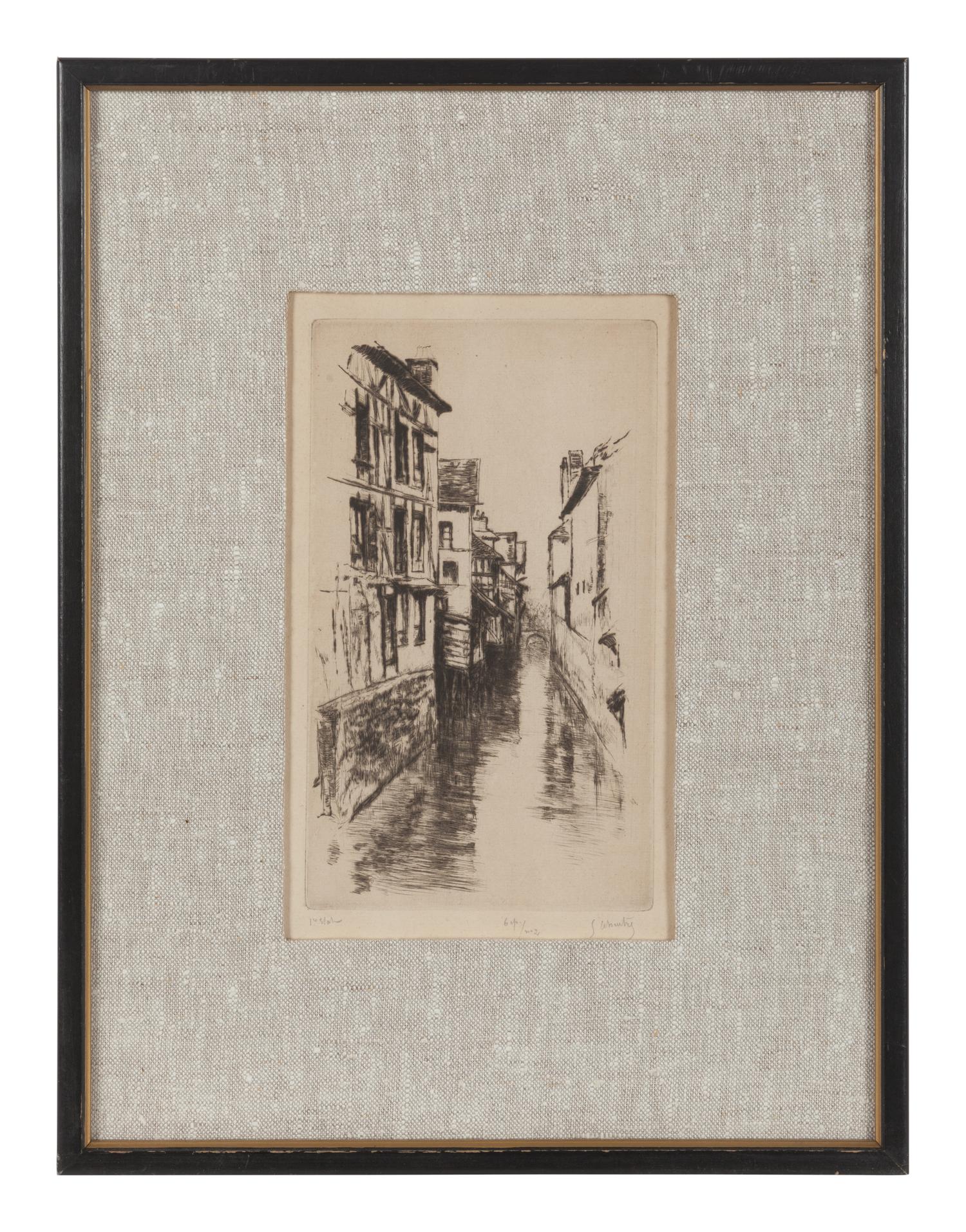 Le Pont des Cailles a Troyes