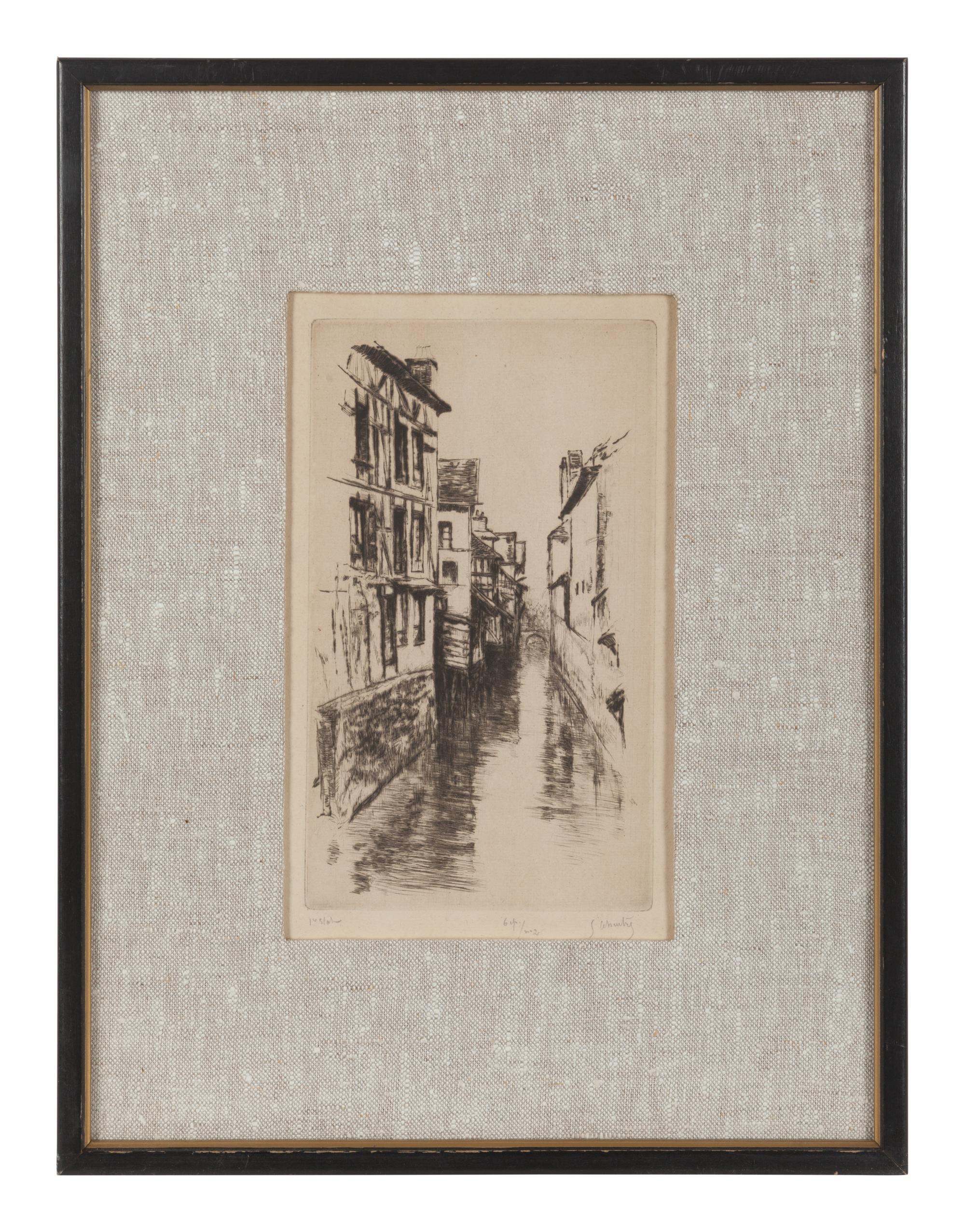 Le Pont des Cailles a Troyes