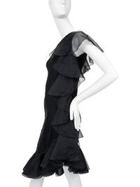 Three Designer Dresses: Valentino, Adele Simpson, Yves Saint Laurent, 1980-90s
