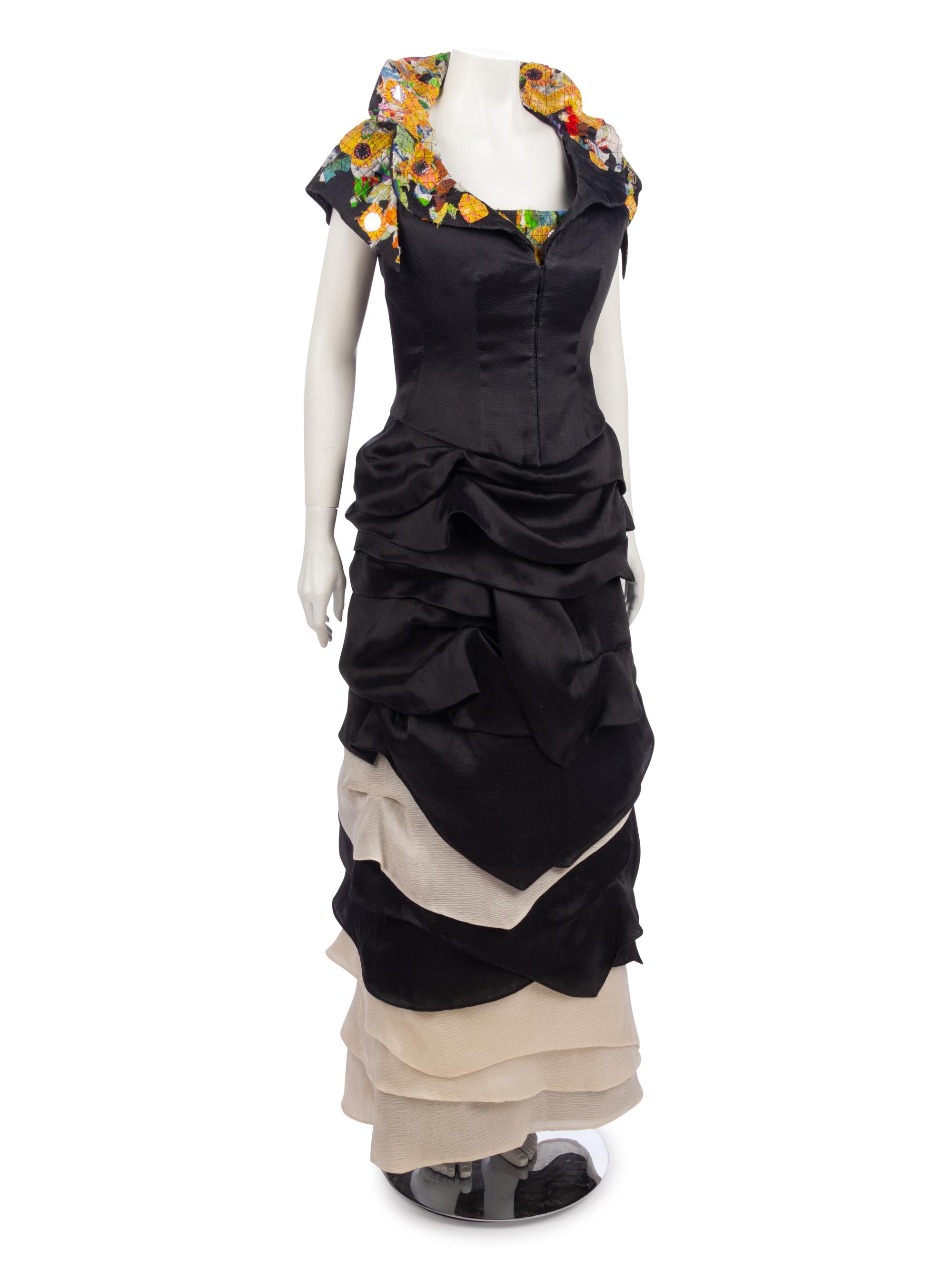 Four Designer Items, 1980-90s: Christian Lacroix, Leonard, Rena Lange & Carolina Herrera