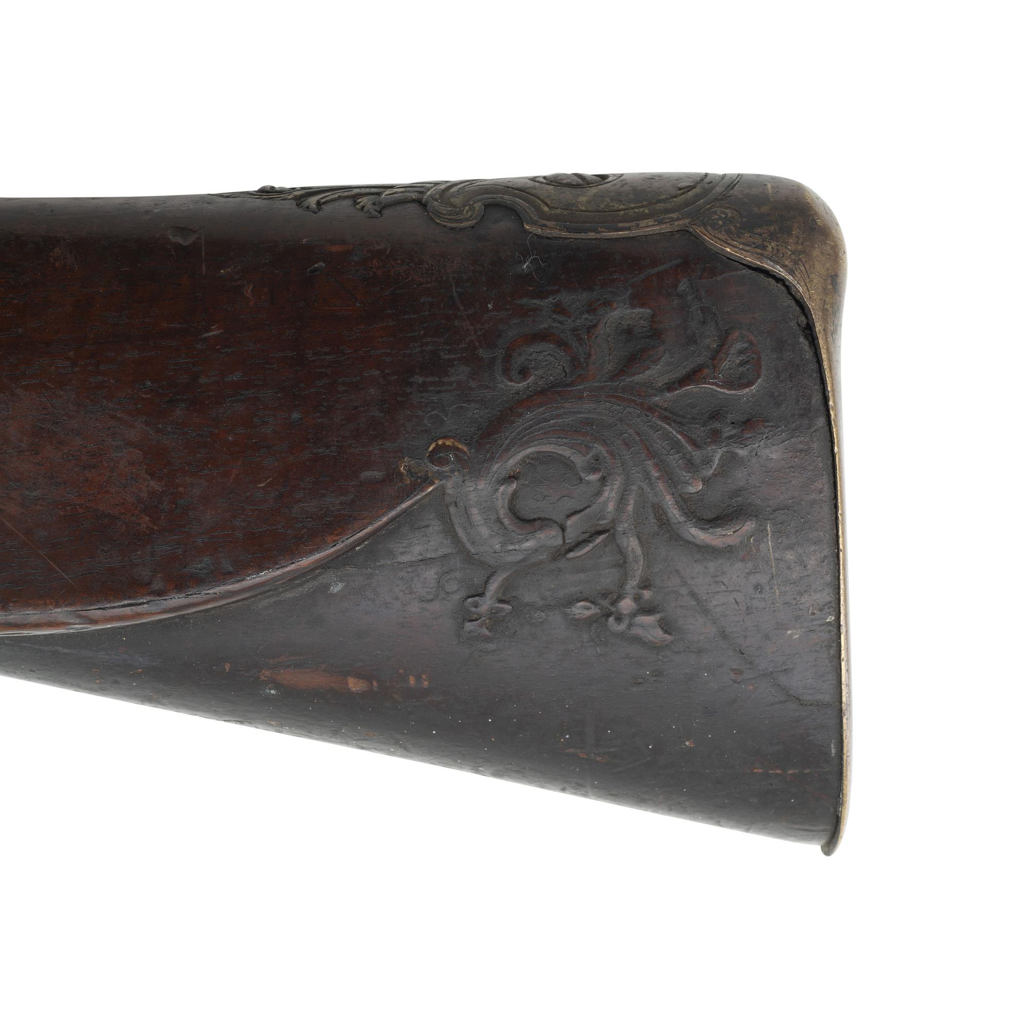 Late 18th Century Germanic Fusil by Schneevoigt Altered to Percussion