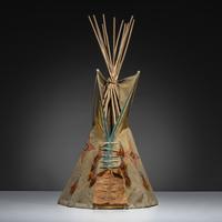Plains Painted Model Tipi