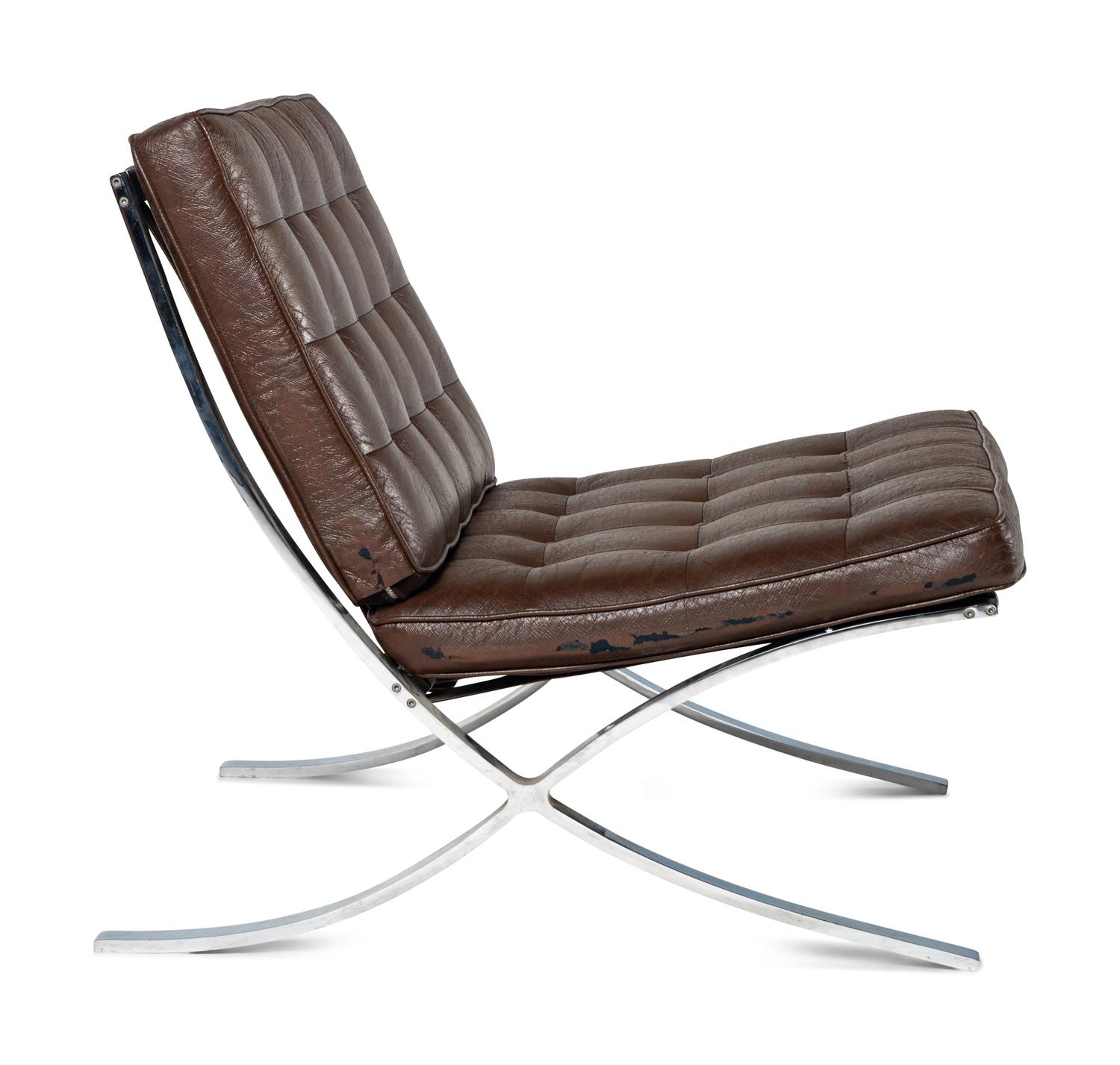A Pair of Barcelona Style Chairs