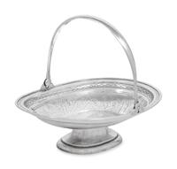 A Russian Silver Cake Basket