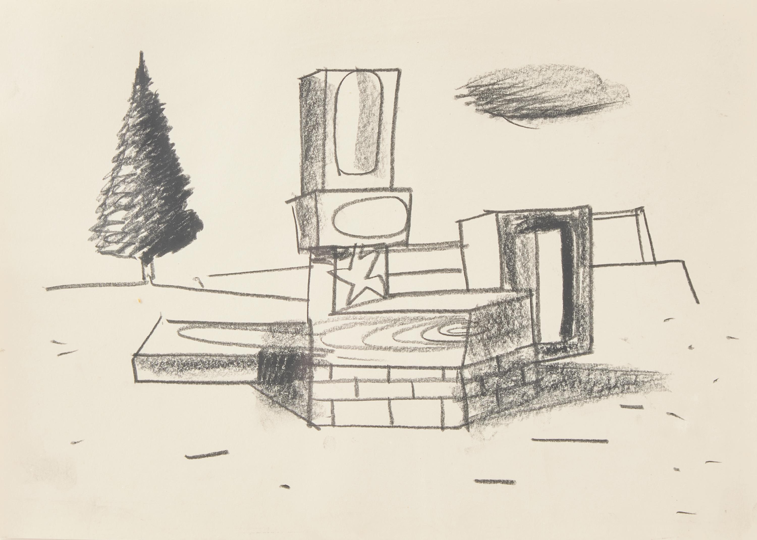 Matthias Weischer (German, b. 1973) — o. T. (Zeichnung), WV 144 , o. T. (Zeichnung), WV 368 , o. T. (Zeichnung), WV 373 , o. T. (Zeichnung), WV 374 and o. T. (Zeichnung), WV 378 (five works)