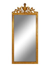 A Pair of George III Style Giltwood Pier Mirrors