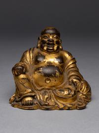 A Bronze Figure of Budai Buddha