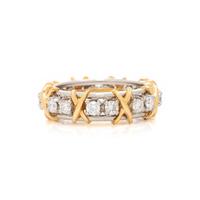 TIFFANY & CO., SCHLUMBERGER STUDIOS, DIAMOND 'SIXTEEN STONES' RING