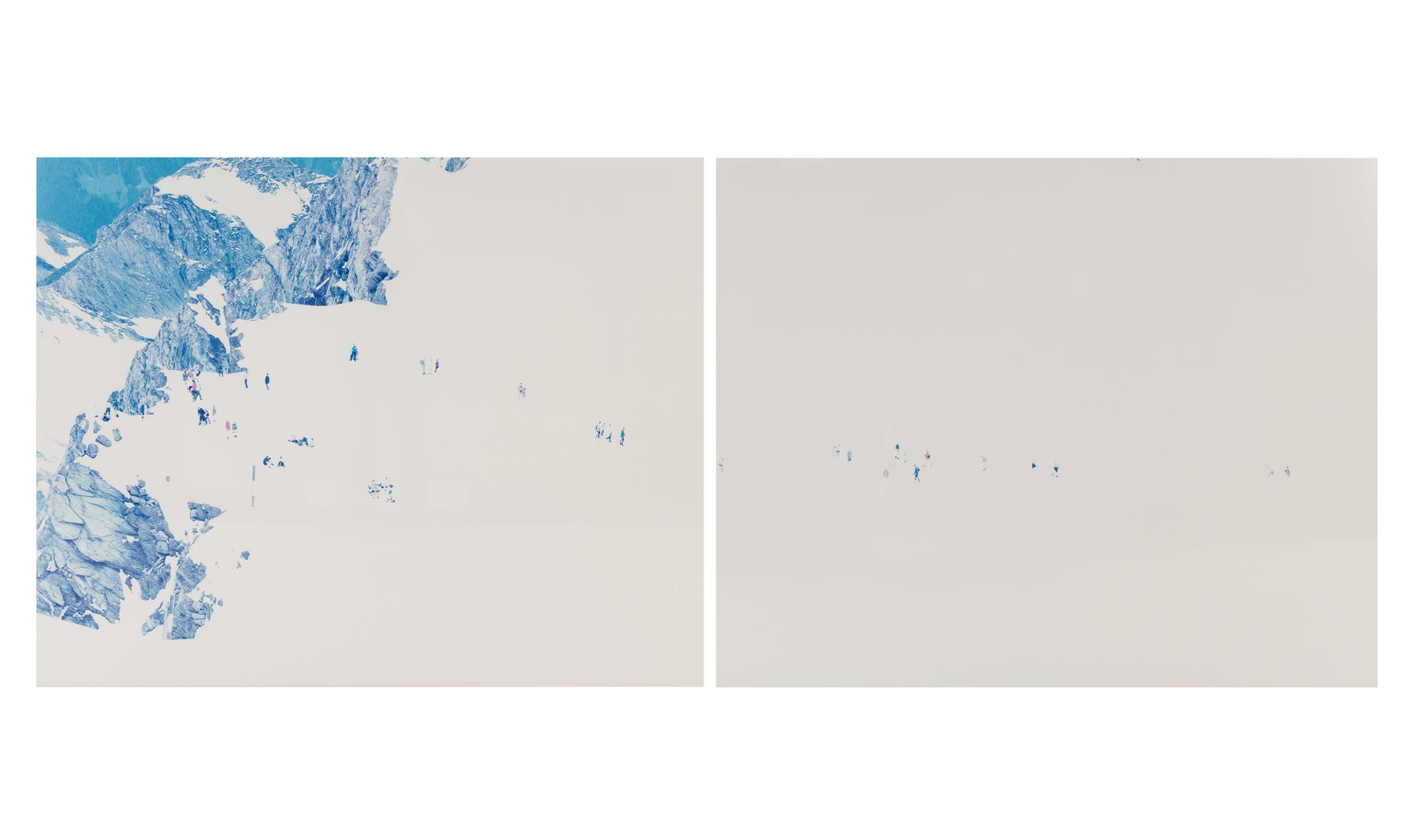Kitzsteinhorn IV (diptych) , 1997