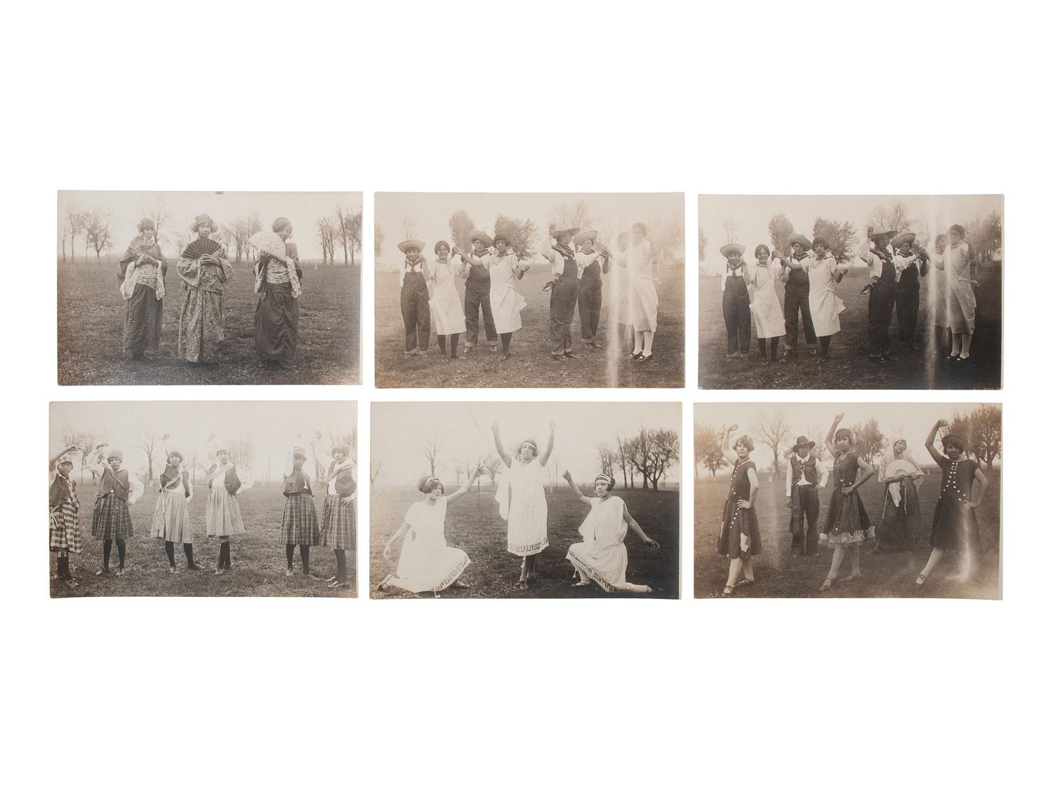 [NATIVE AMERICANS] Photographic and RPPC archive documenting the Tomah Indian Industrial School, WI.