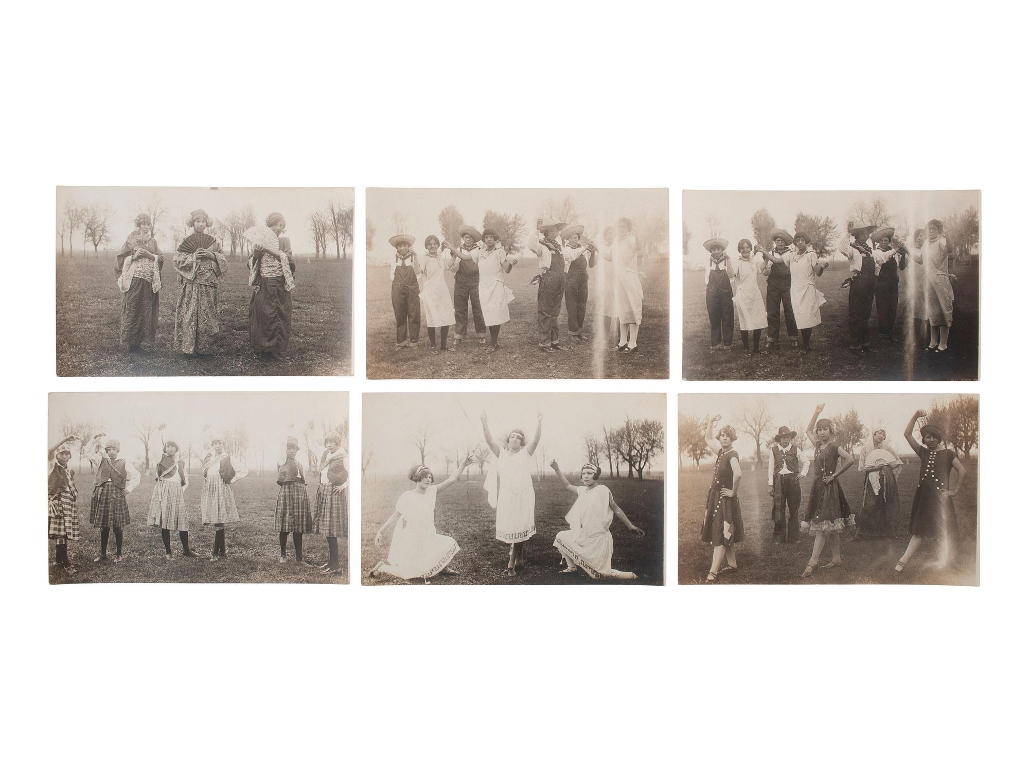 [NATIVE AMERICANS] Photographic and RPPC archive documenting the Tomah Indian Industrial School, WI.
