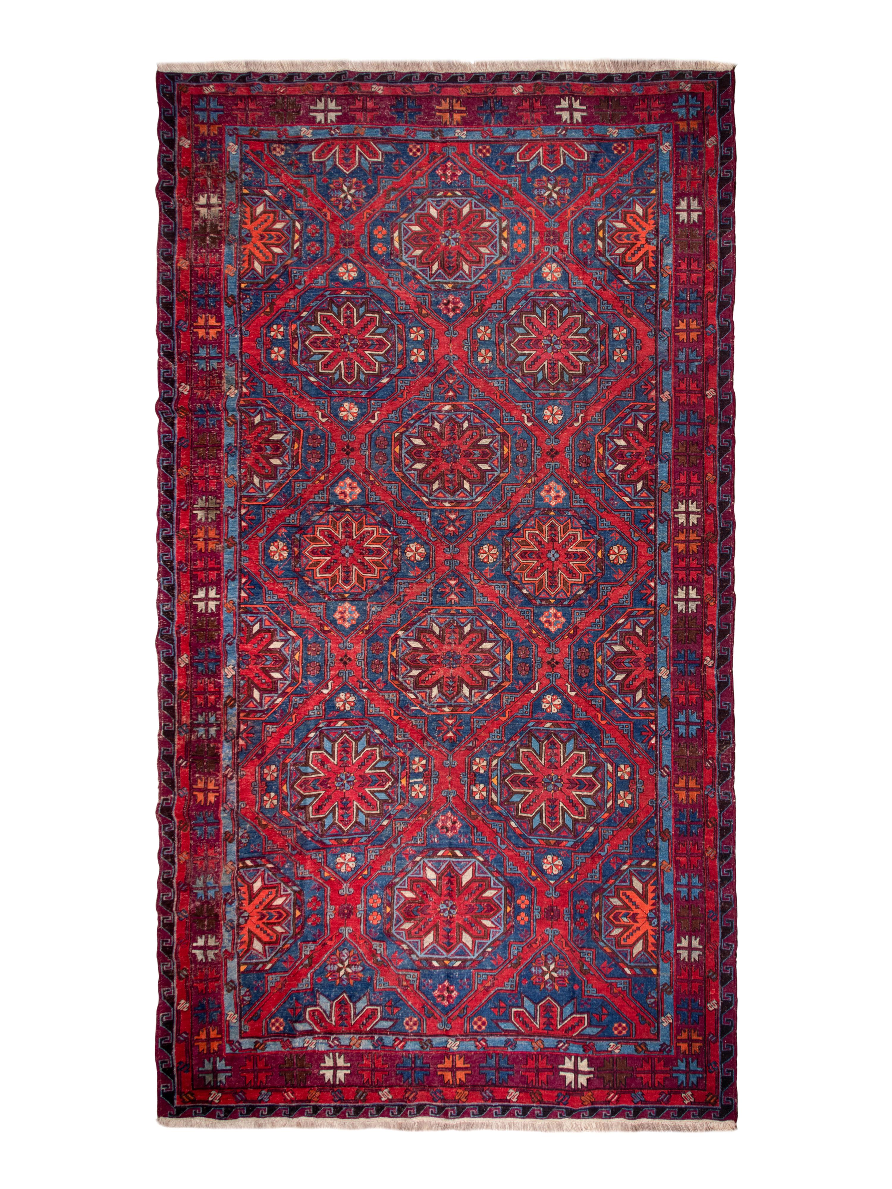 A Caucasian Soumak Wool Rug