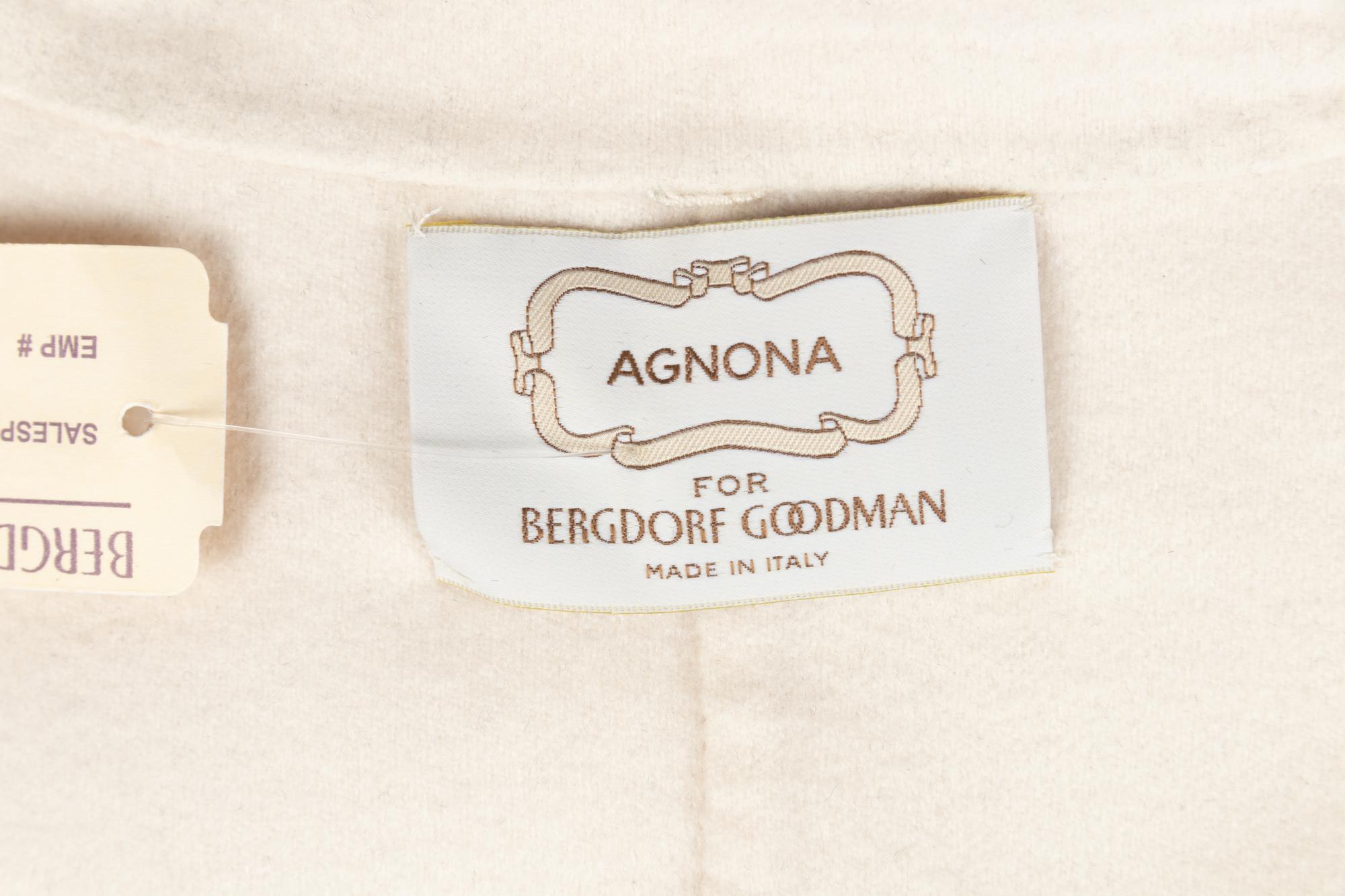 Agnona Cashmere Double Breasted Coat, 2000s