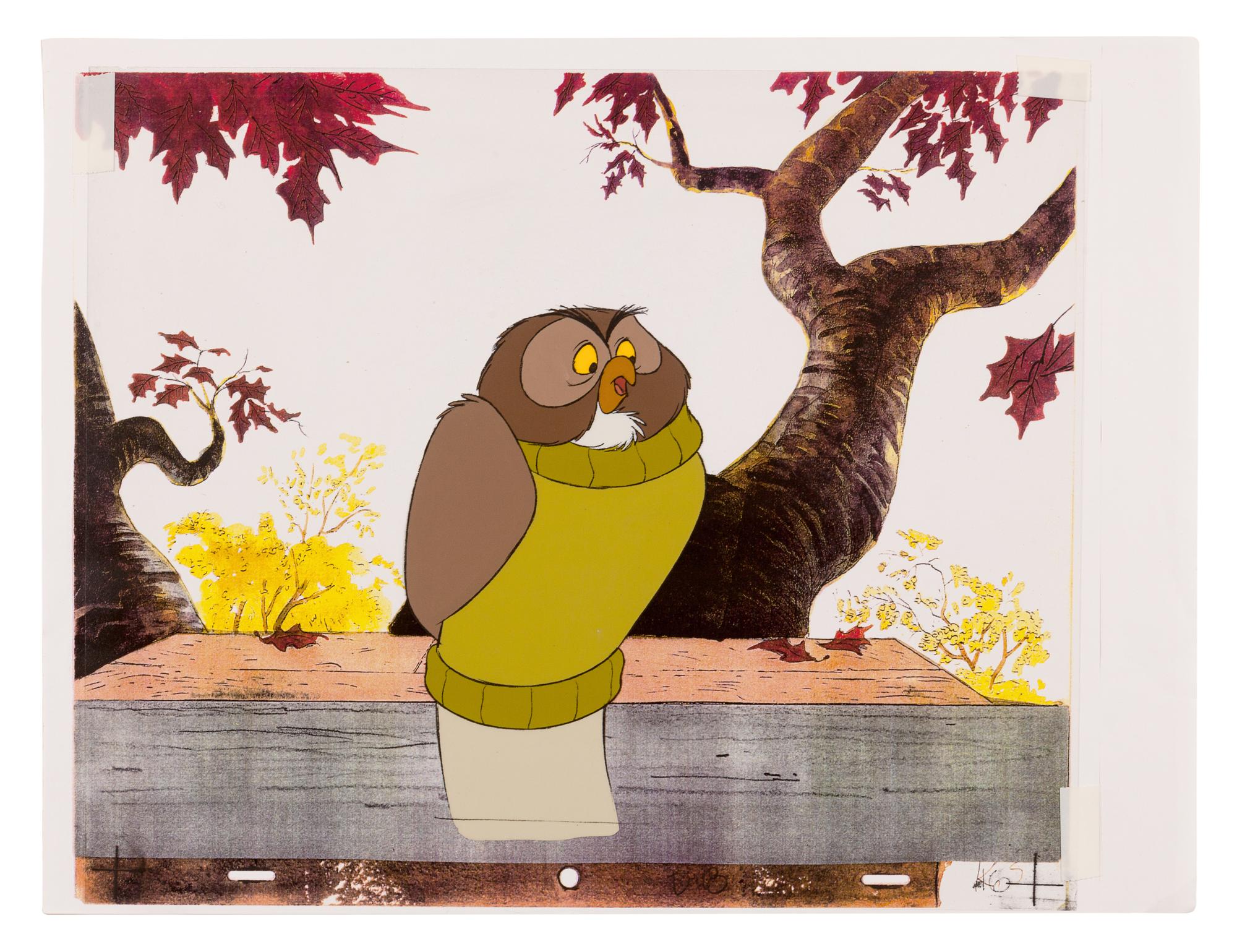 [The New Adventures of Winnie the Pooh]. Owl, ca 1990s.