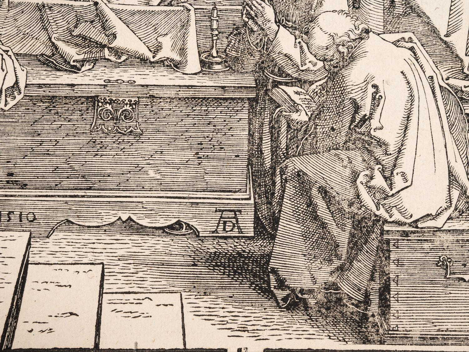 A group of five prints from The Life of the Virgin