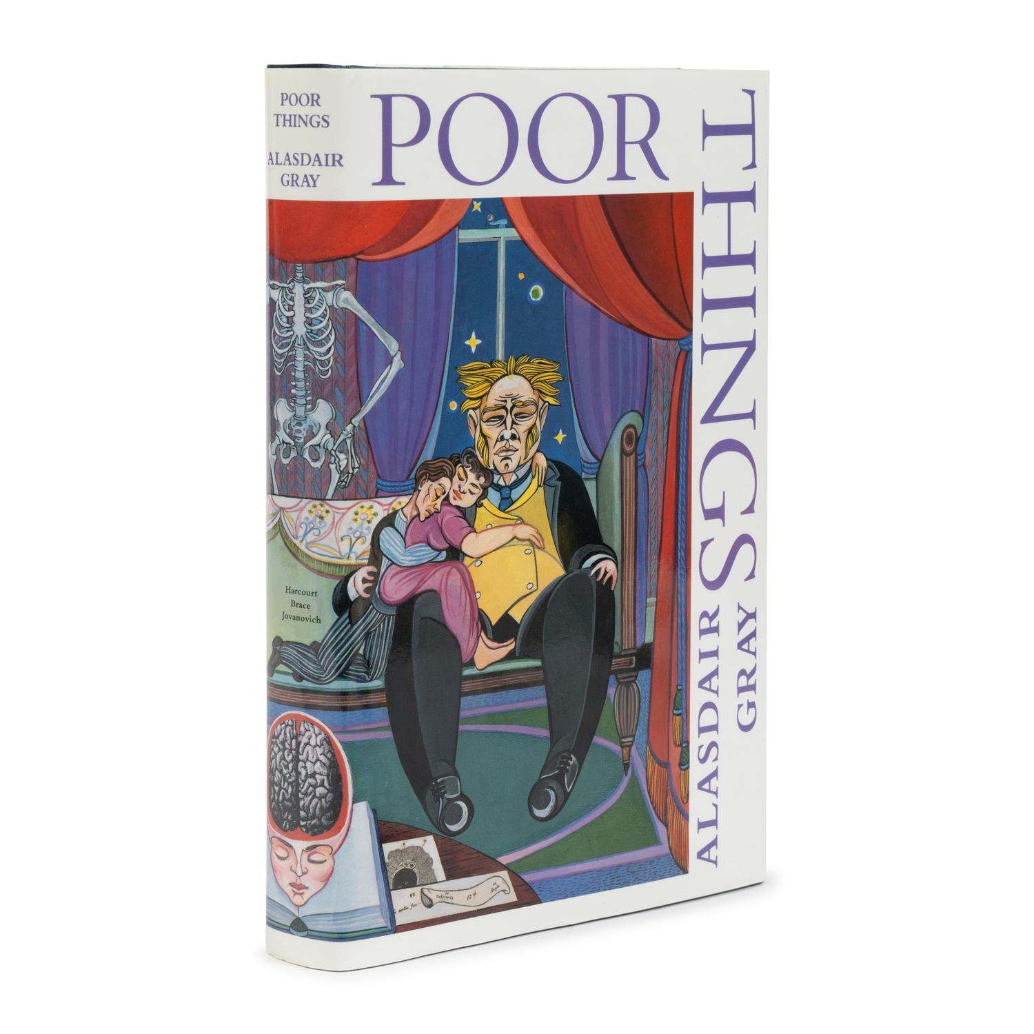 Gray, Alasdair (1934-2019). Poor Things . New York, et al: Harcourt Brace Jovanovich, 1992.