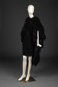 Ann Demeulemeester Tibetan Lamb Poncho
