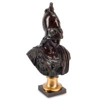 A Patinated Metal Head of the Athena Giustiniani