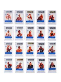 A Complete Set of 2003-04 Upper Deck BGS Graded Plexiglass Parallel Basketball Cards (60/60) With Glass Rookies (38/40) Including LeBron James Numbered Rookie Card