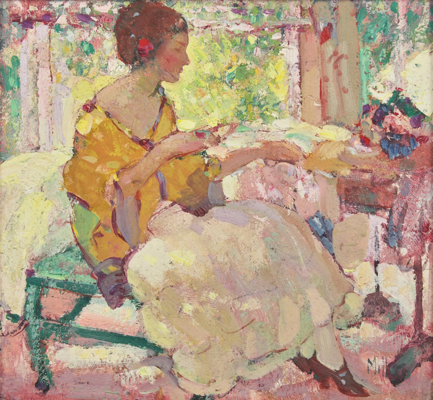 Seated Lady