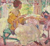 Seated Lady