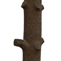 An Iron Horse Hitch 8.5" W x 6.5" D x 64.5" H — United States, 19th Century