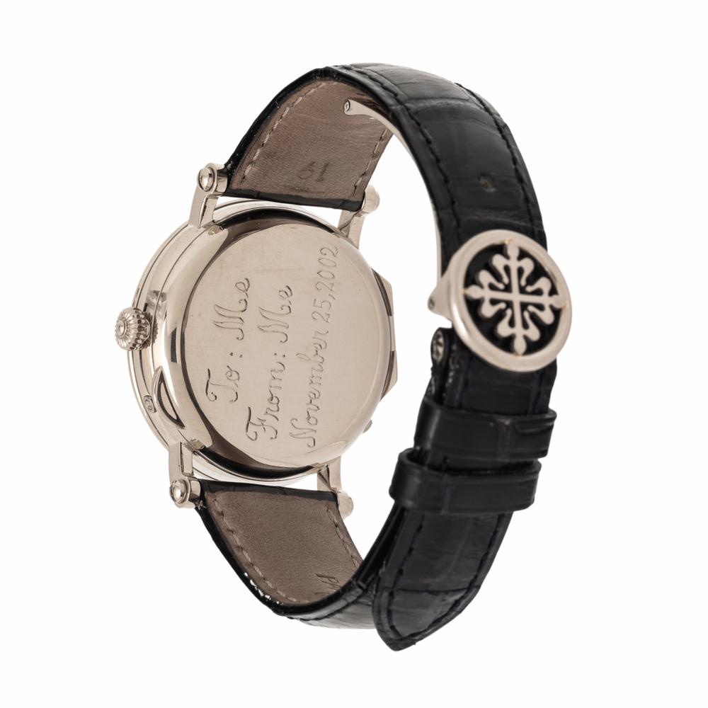 Patek Philippe, Ref. 5054G, 18K White Gold Annual Calendar with Power Reserve and Moonphase, with Box & Papers