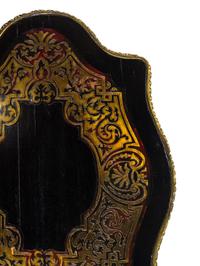A Pair of Napoleon III Style Boulle Marquetry Tables