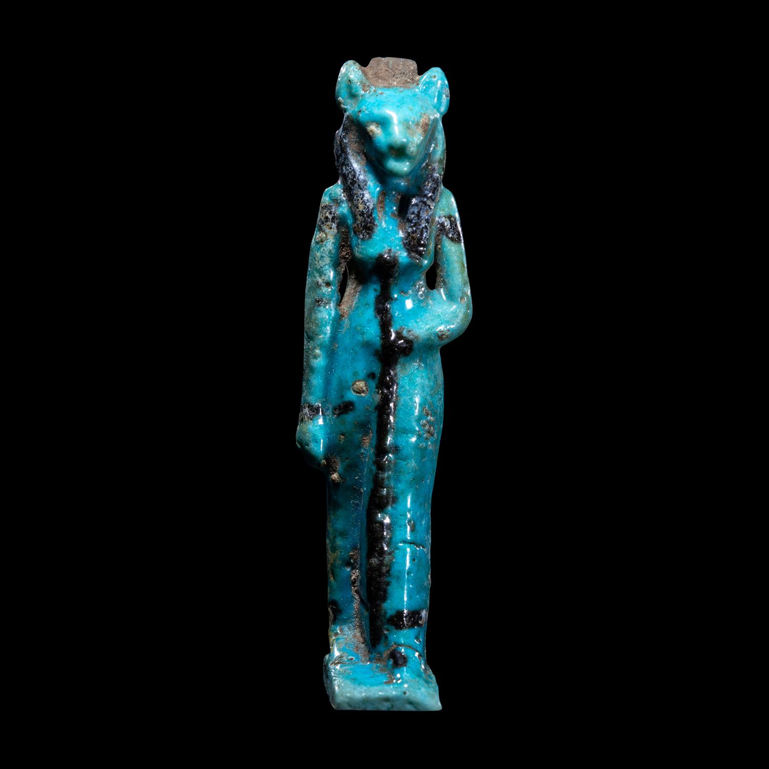 An Egyptian Faience Sekhmet