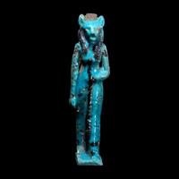An Egyptian Faience Sekhmet