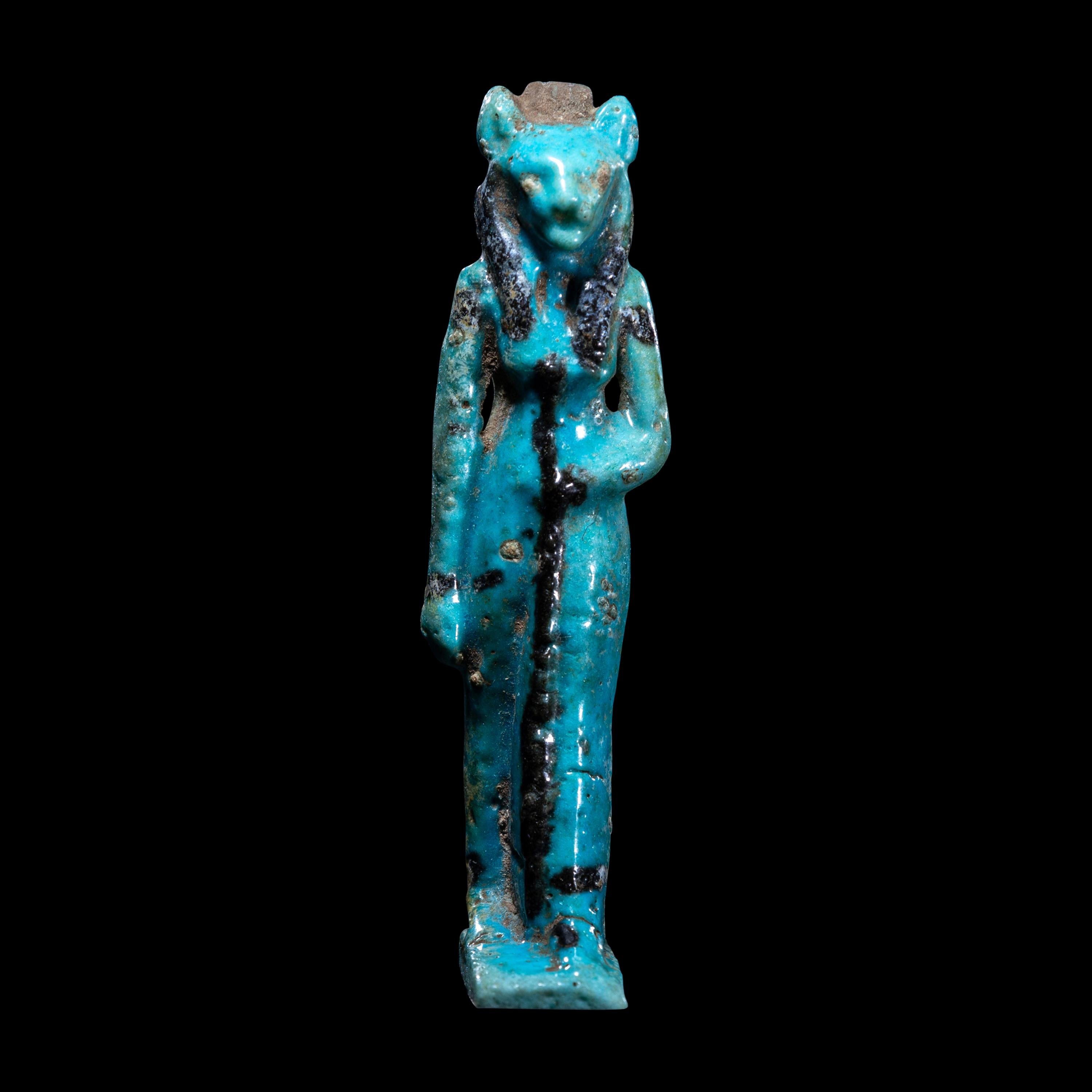 An Egyptian Faience Sekhmet