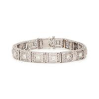 WHITE GOLD AND DIAMOND BRACELET