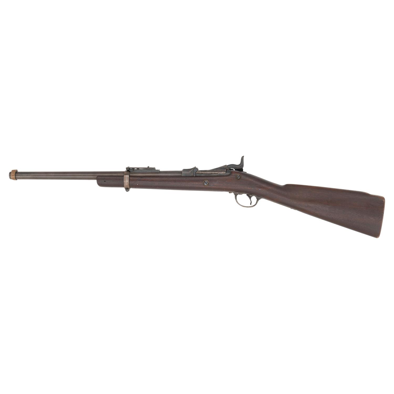 Cut Down and Sporterized Composite US Model 1884 Trapdoor Rifle