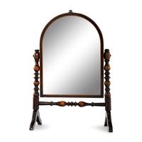 An English Fruitwood Shaving Mirror