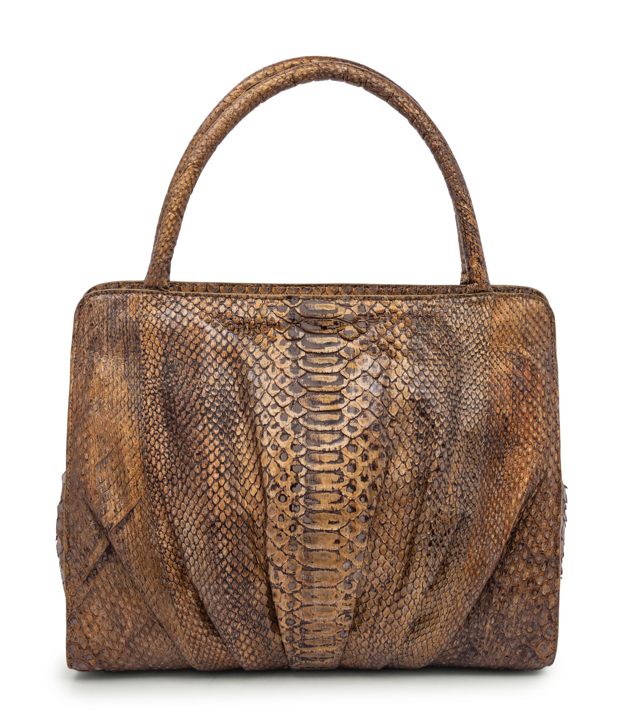 Nancy Gonzalez Multicolored Python Bag, 2000s