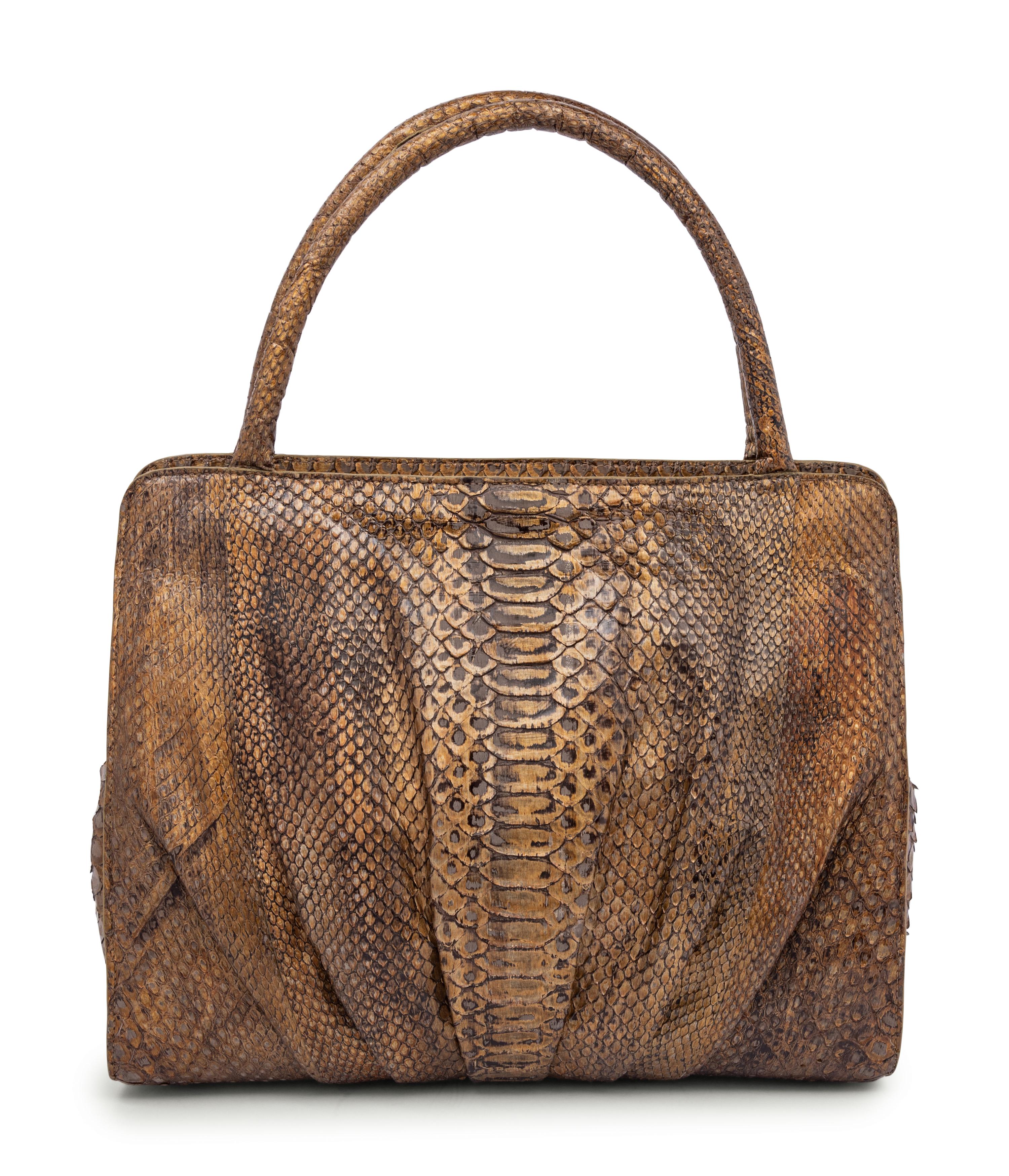 Nancy Gonzalez Multicolored Python Bag, 2000s