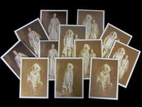 Frank Bennett Fiske (1883-1952) portrait photographs of matogleska (spotted bear) and anpaowicahpi (morning star)