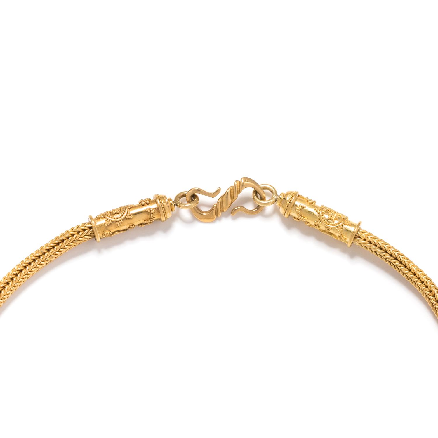 YELLOW GOLD NECKLACE