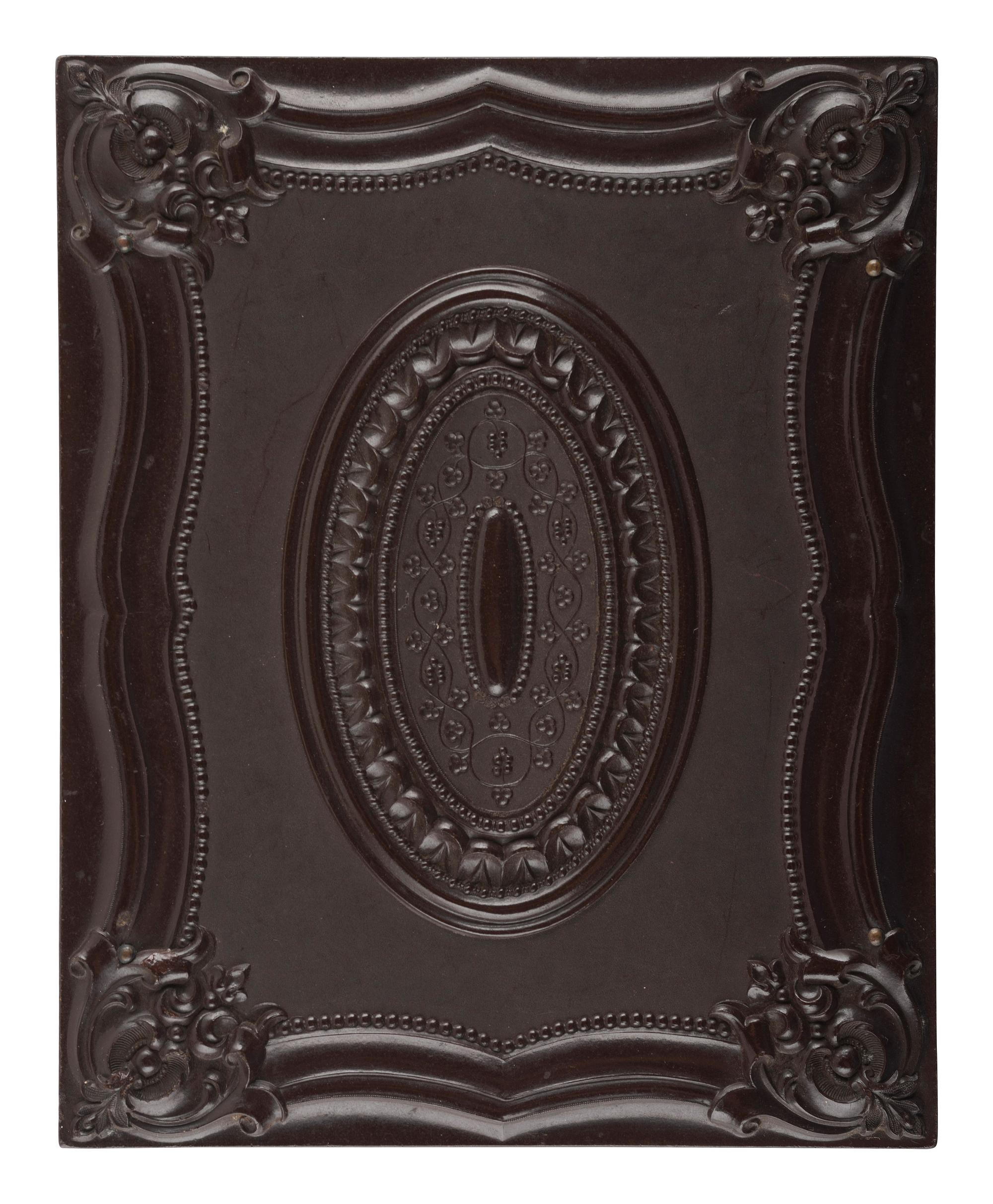 [EARLY PHOTOGRAPHY]. A group of Union cases, highlighted by half plate American Country Life case containing ambrotype.