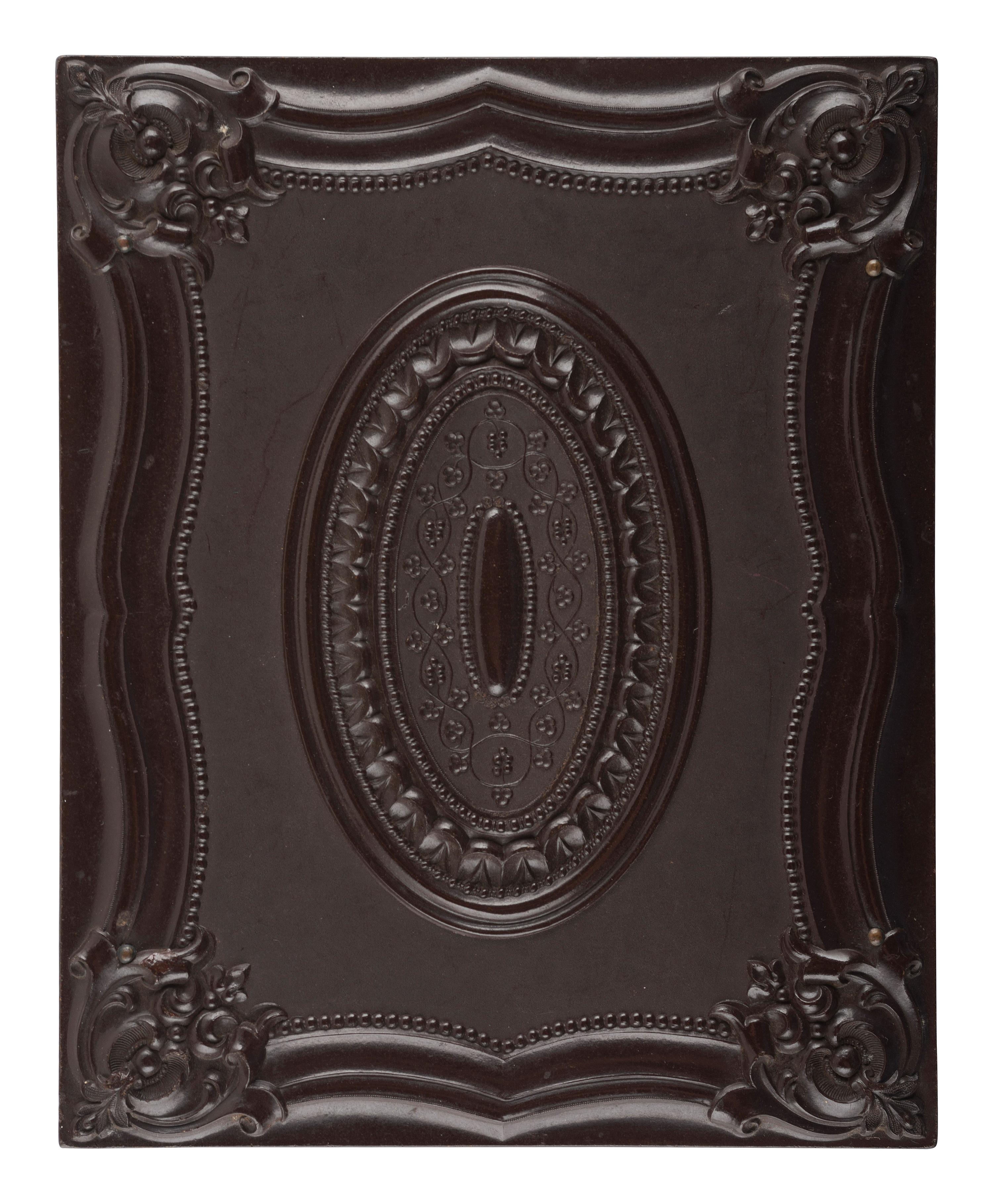 [EARLY PHOTOGRAPHY]. A group of Union cases, highlighted by half plate American Country Life case containing ambrotype.