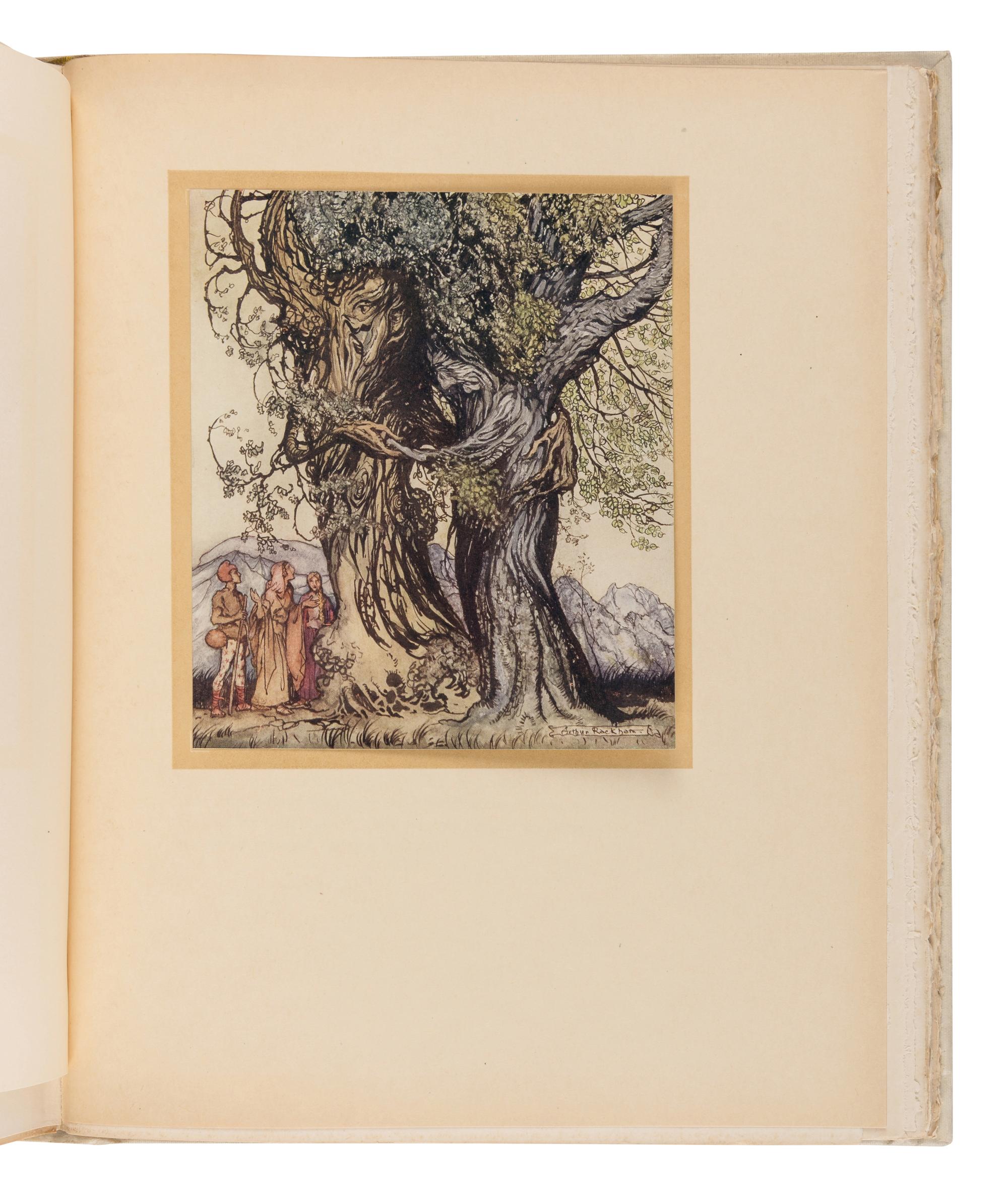 [RACKHAM, Arthur (1867-1939), illustrator]. HAWTHORNE, Nathaniel (1804-1864). A Wonder - Book . London, New York, Toronto: Hodder & Stoughton Ltd., [1922].