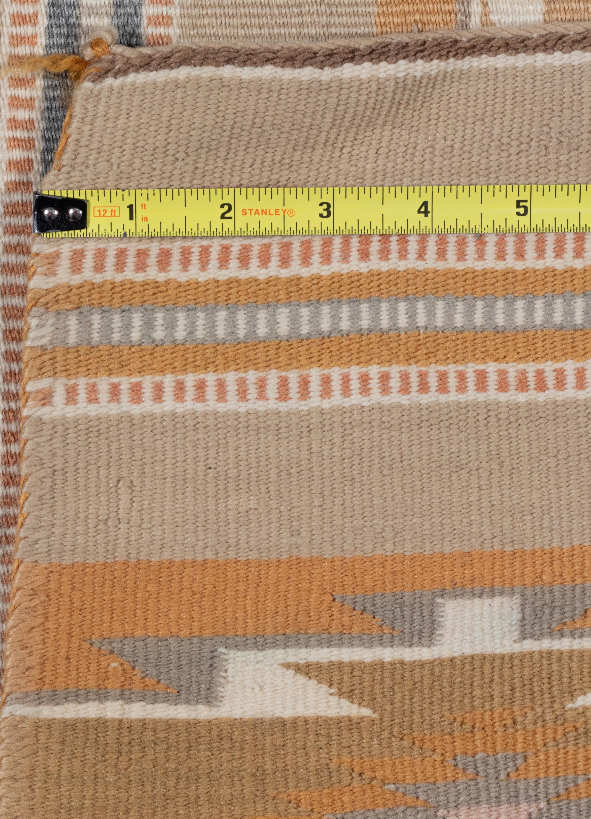 A Group of Three Navajo Wide Ruins Rugs and Weavings