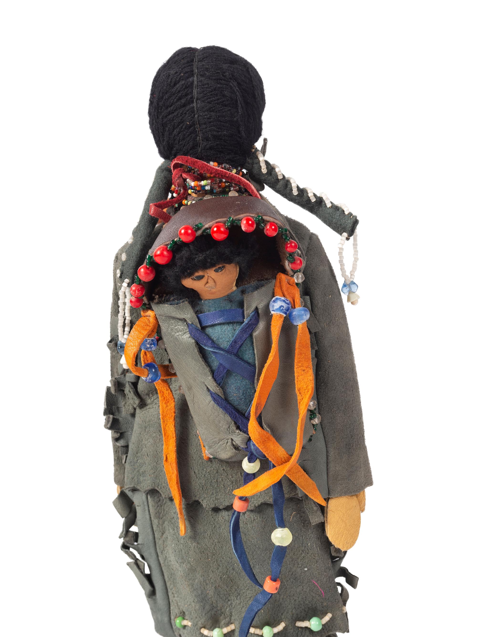 Beaded Hide Dolls