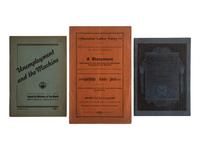 [LABOR]. A group of ephemera and pamphlets related to the labor movements of the late 19th and early 20th centuries, including an autograph letter signed by Annie LePorte DIGGS.