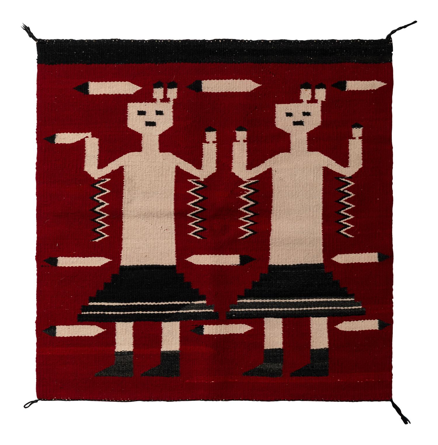 Navajo Hero Twins Weaving / Rug
