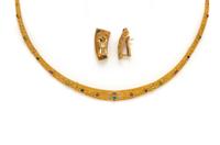 YELLOW GOLD, DIAMOND AND MULTIGEM SET